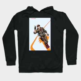 Divebomb by Kevin Norman Hoodie